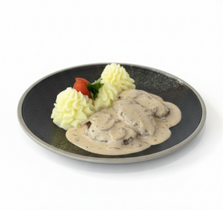 Отбивные из говядины с картофельным пюре (350г)