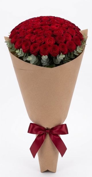 50 Rose rosse ecuadoriane