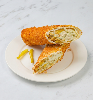 Жареный донер с курицей (350г)