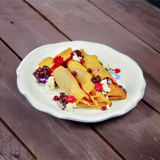 Блины с творогом и клюквой(440г)