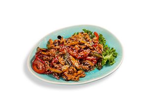 Теплый салат из курочки (360г)
