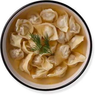 Пельмени с бульоном (300г)