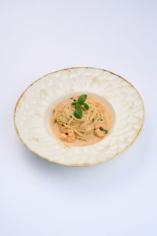 Лингвини с креветками (250 г)