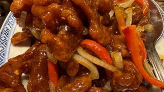 53. Vitello croccante in salsa piccante