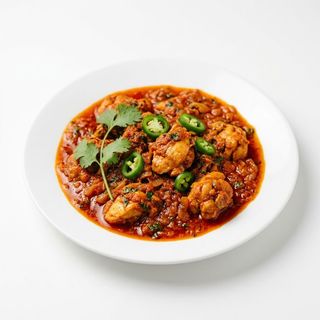 Chilli Masala Picante de Frango