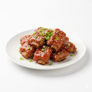 55A - Costolette di maiale in agrodolce