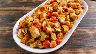 57 Pollo con verdure miste