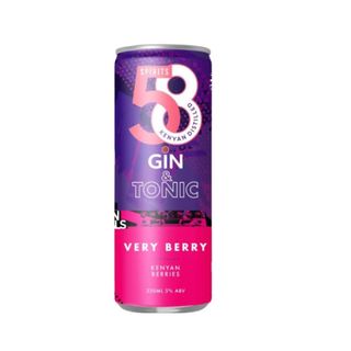58 Very Berry Gin & Tonic, 330ml