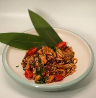 Удон с креветками (380г)