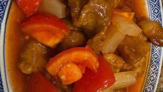 58. Maiale in salsa agrodolce