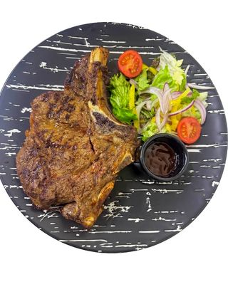 Стейк rib eye на косточке (450г)
