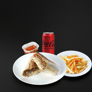 Cheese & bacon beef Combo