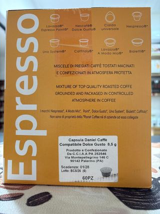 60 Capsule dolce gusto Daniel