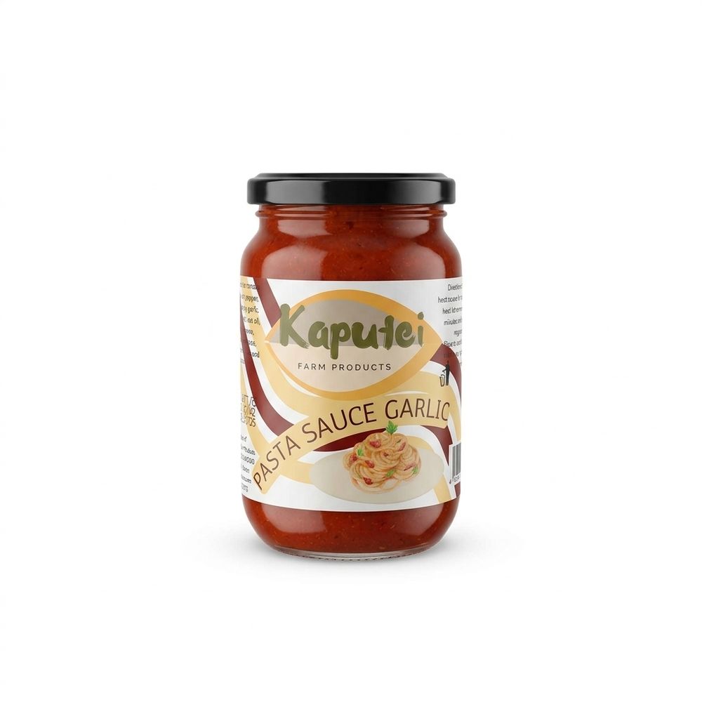 Kaputei Pasta Sauce Garlic 375G
