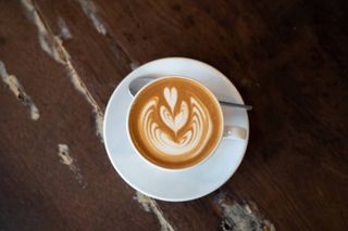 Флэт уайт на растительном молоке (400мл)