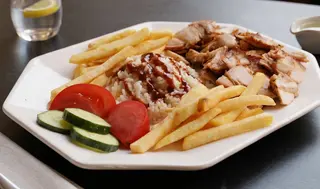Куриный донер на тарелке (450г)
