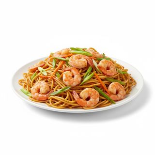 637 - Spaghetti con gamberetti