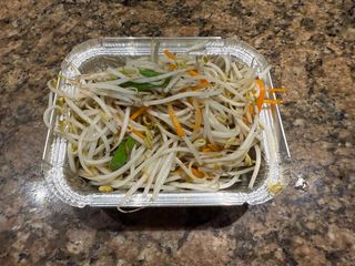 63. Germogli di soia saltati