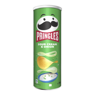 Pringles Sour Cream & Onion Potato Crisps 165g