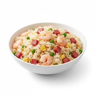 637 - Riso con gamberetti