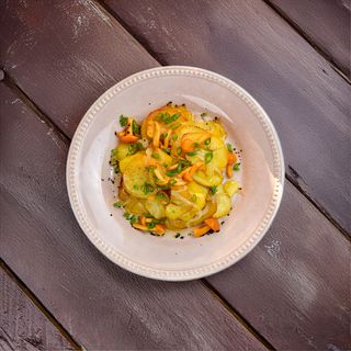 Картофель по-домашнему с сезонными грибами(230г)