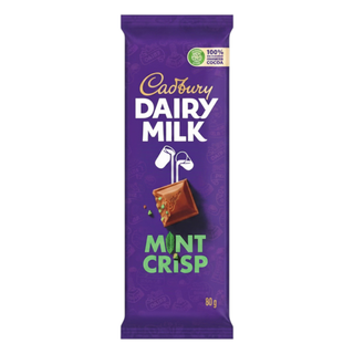 Cadbury Mint Crisp Chocolate 80g