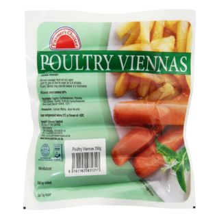 Farmers Choice Fresh Poultry Viennas 250g