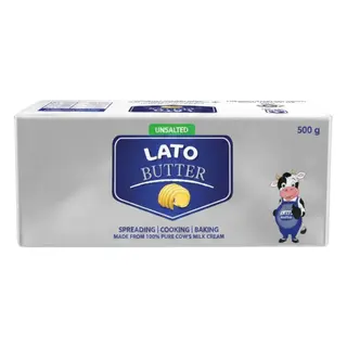Lato Unsalted Butter 500g