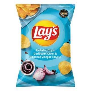 Lays Caribbean Onion & Balsamic Crisps 105g