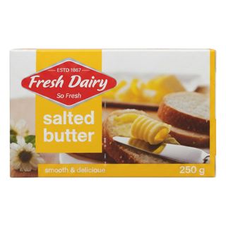 Fresh Dairy Butter Unsalted 250g