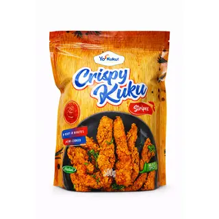 Crispy kuku strips Mild/Spicy (chicken) 500g