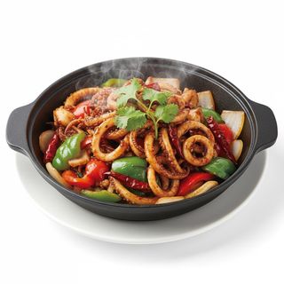 676 - Calamaro in pentolino