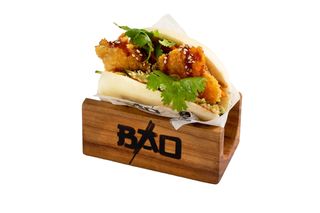 Бургер с креветкой (150г)