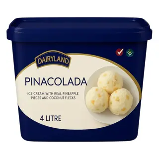 Dairyland Pina Colada Ice Cream 4L