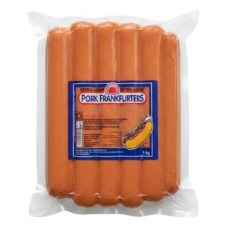Farmer Choice Extra Long Pork Frankfurters 1kg