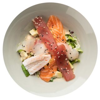 6g Sashimi salad