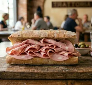 Panino mortadella