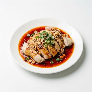 6. Pollo in salsa piccante (Koushui ji)
