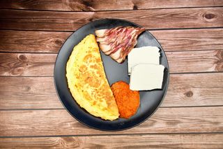 Omlet sa pancettom