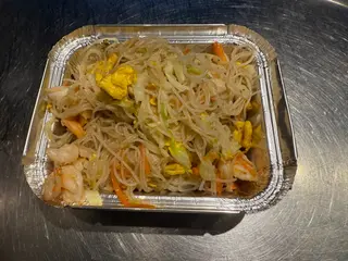 71g. Spaghetti di riso con gamberi