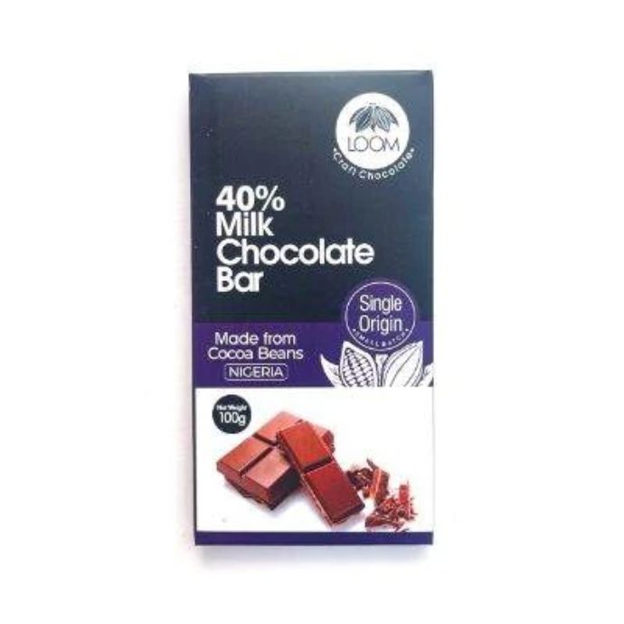 Loom Craft 40% Milk Chocolate Bar 100G