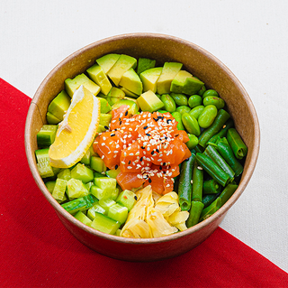 Фит-боул с лососем (300г)