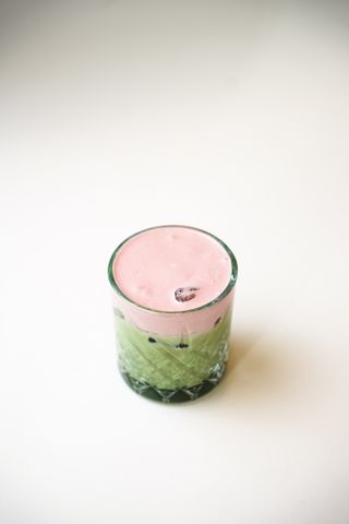 Ice Матча с розовой пенкой (300мл)