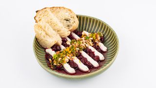 Крем блю чиз с вишневым джемом (300г)
