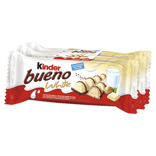 Chocolatina Kinder Bueno White Pack 3