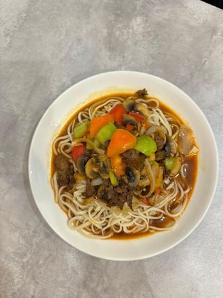 Могору с шампиньонами лагман(400г)