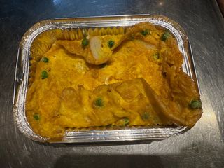 76. Omelette con polpa di granchio