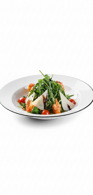 Руккола с креветками (250г)