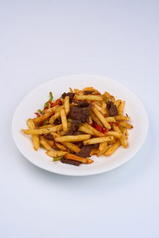 Фри с мясом (400 г)