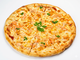 Пицца с семгой (33см/550г)